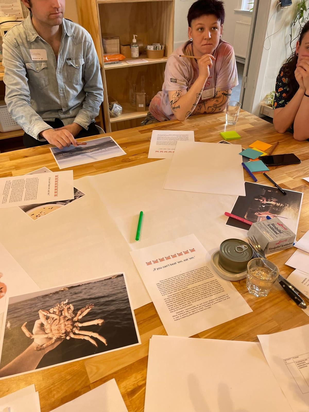 people in a workshop